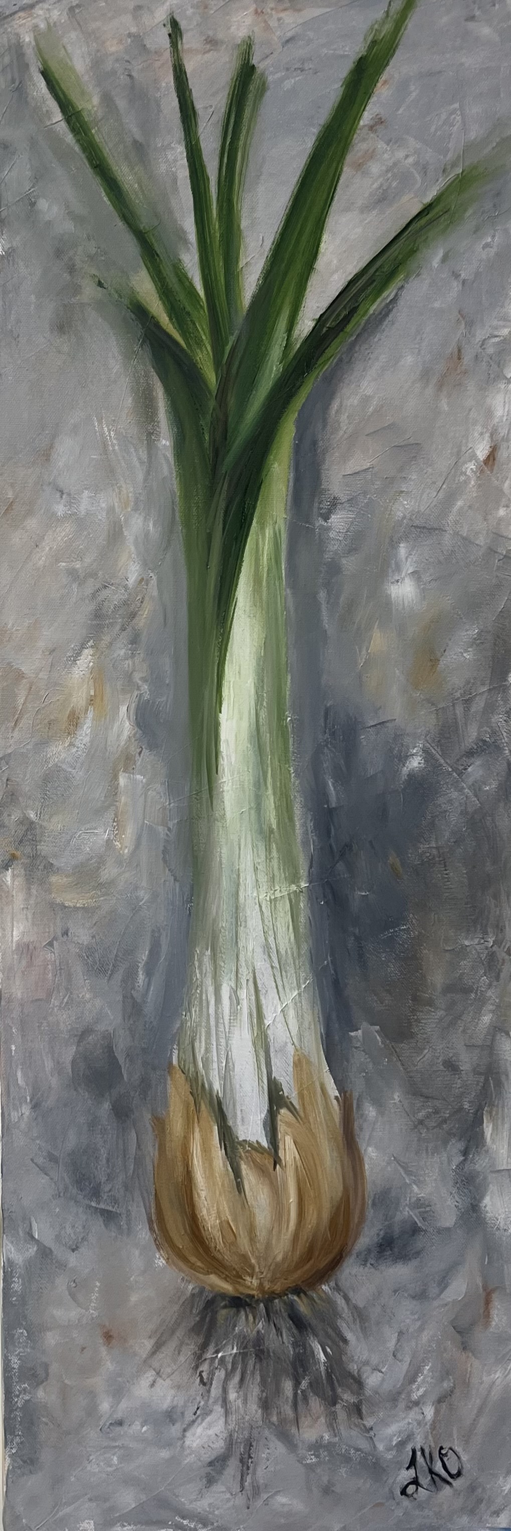 <h2>Leek</h2> Unframed, Size: 12" x 36"